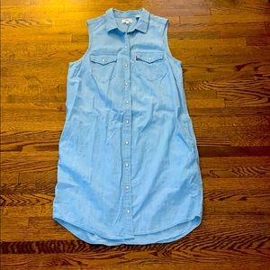 Levi’s button down denim dress